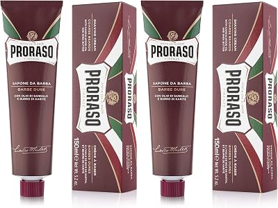 Proraso Nourishing Shaving Cream Tube 150ml Pack of 2