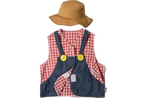 CRE8TIVE MINDS Toddler Dress-Up Vests & Hats Farmer