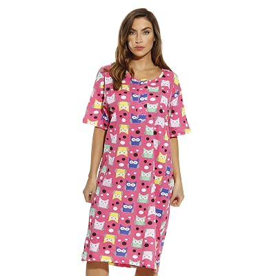 just love short sleeve nightgown sleep dress for women sleepwear Just Love Short Sleeve Nightgown for Women