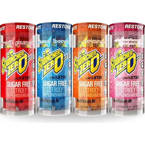 Amazon.com : Sqwincher Lite Qwik Stik - Sugar Free Electrolye