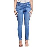 Royalty For Me Womens Women's Elastic Waistband Skinny Jeans