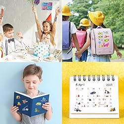 24 Sheets(400+) Car 3D Puffy Stickers for Toddlers