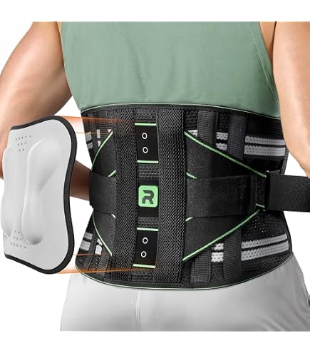 Ceinture Lombaire Zamst ZW-7 – Soutien Fort, 4 Renforts Semi-rigides, Tissu En Maille Respirant, Taille L, Pour Sport Et Douleurs Lombaires