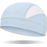 GXCROR Cooling Skull Cap for Men Women Sweat-Wicking Breathable Mesh Liner for Helmets, Summer Cycling Motorcycle