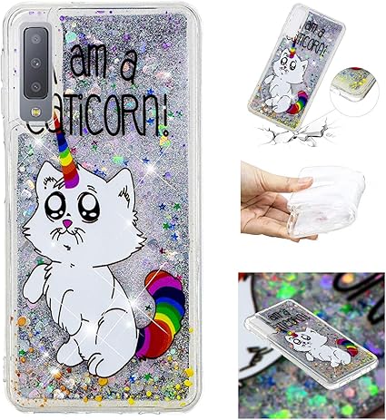 Hopmore Silicone Coque Samsung Galaxy 18 Paillettes Glitter 3d Antichoc Tpu Souple Etui Housse De Protection Transparente Motif Strass Liquide Bumper Case Cover Pour Fille Femme Amazon Fr High Tech