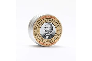 Ricki Hall's Booze & Baccy Moustache Wax by Captain Fawcett