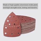 LATERN 60Pcs Sanding Sheets Set for Bosch Oscillating Multi-Tool 40-240 Grits view 2