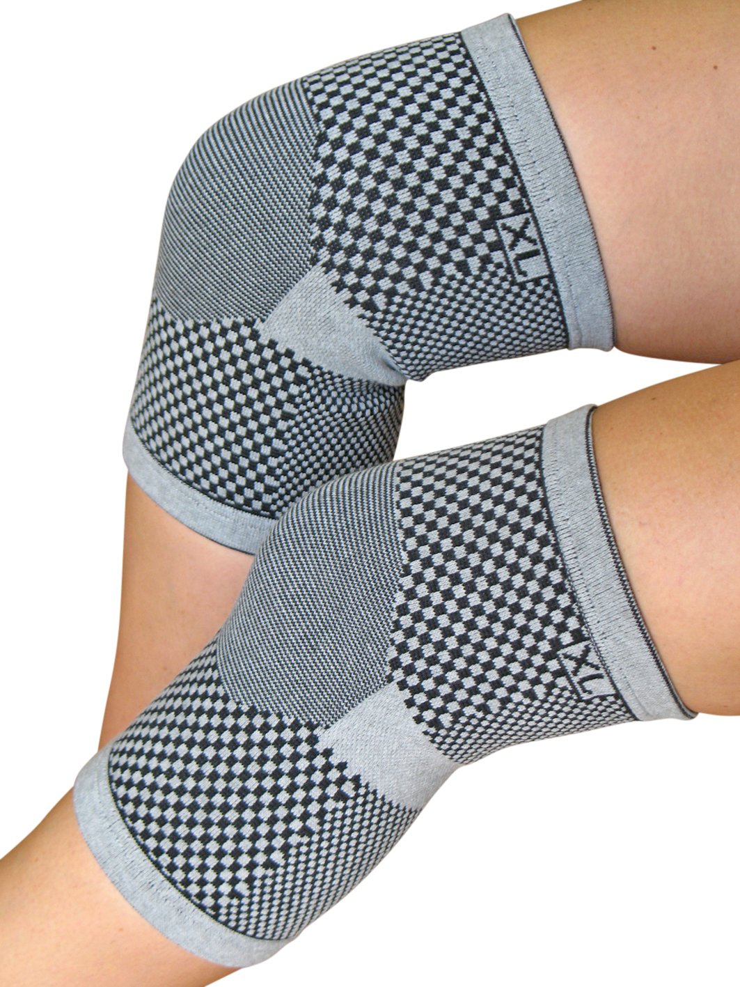Bamboo Charcoal Knee Support - 1 Pair - INTHERMAX©