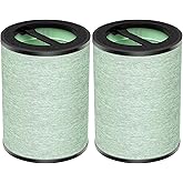 H13 True HEPA Filter Compatible with WYZE Smart Air Purifier, Standard Filter, True HEPA Filter Replacement with Activated Carbon Filter 2 Pack