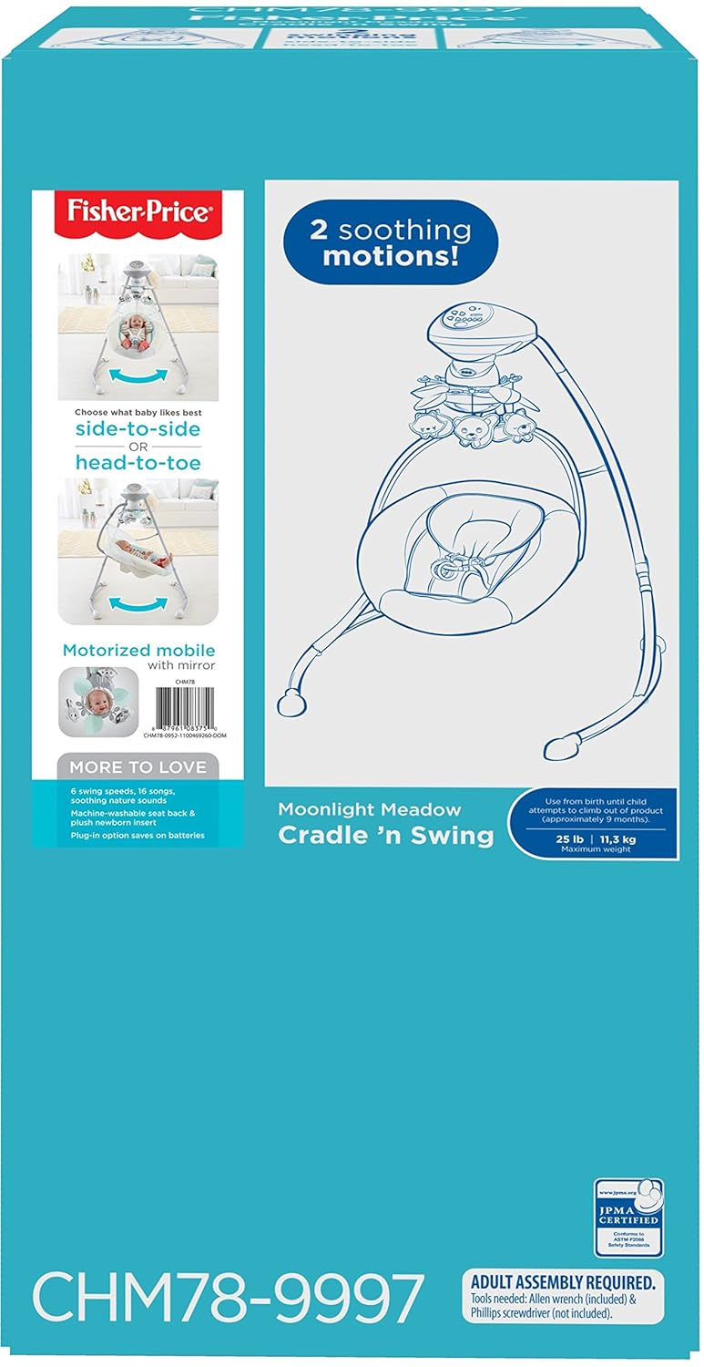 moonlight meadow cradle n swing