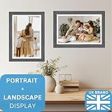 Clay Roberts A4 Dark Grey Photo Frame – Modern Wall Frame UK view 3
