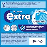 Extra Peppermint Sugar Free Gum Bulk Pack 30 x 10 Pieces Xylitol Fresh Breath view 10