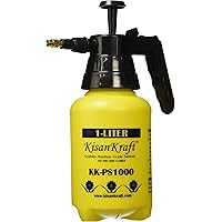 KisanKraft KK-PS1000 Manual Sprayer (1 Litre, Color May Vary, Plastic)