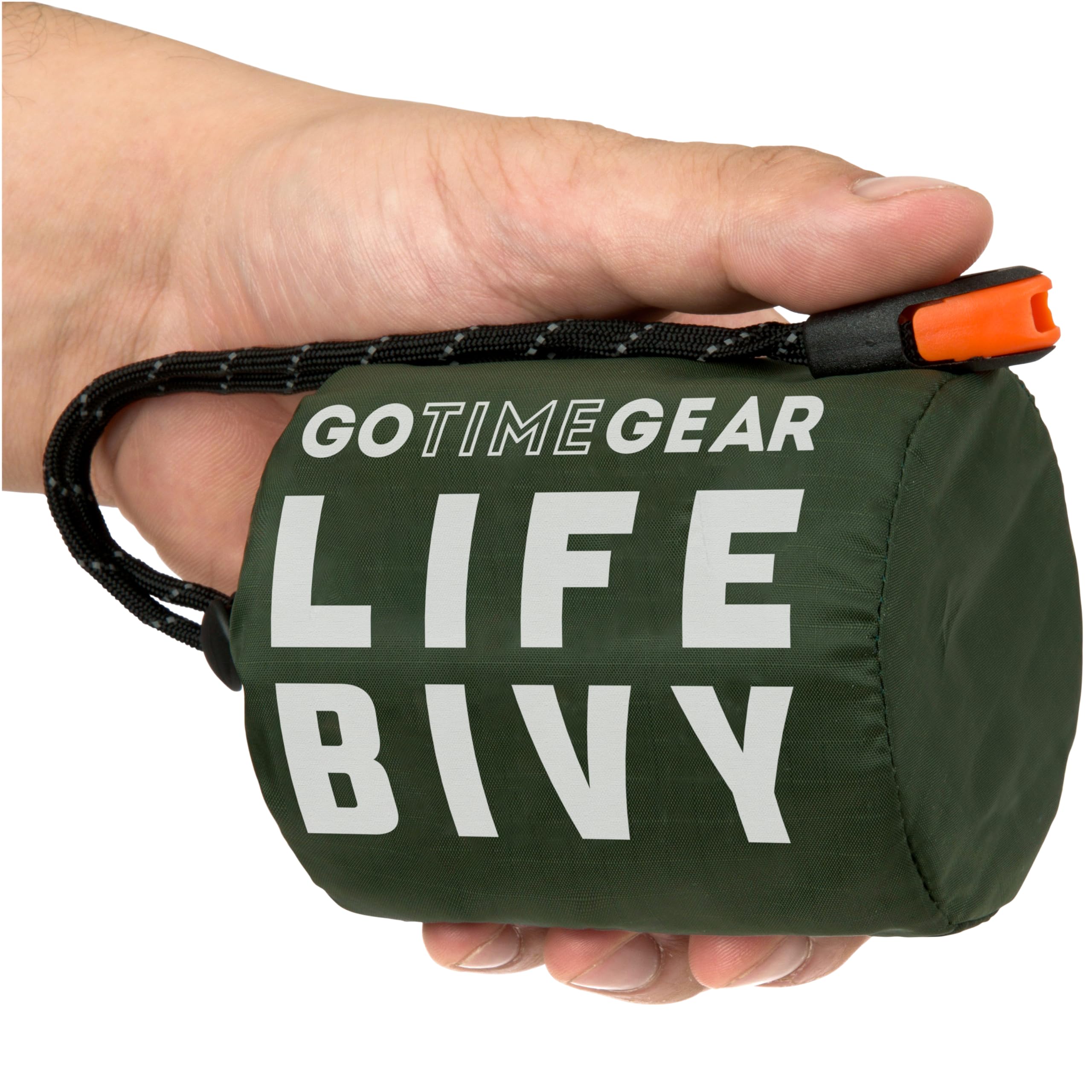 Go Time Gear Life Bivy Emergency Sleeping Bag Thermal Bivvy - Use as Emergency Bivy Sack, Survival Sleeping Bag, Mylar Emergency Blanket — image 1