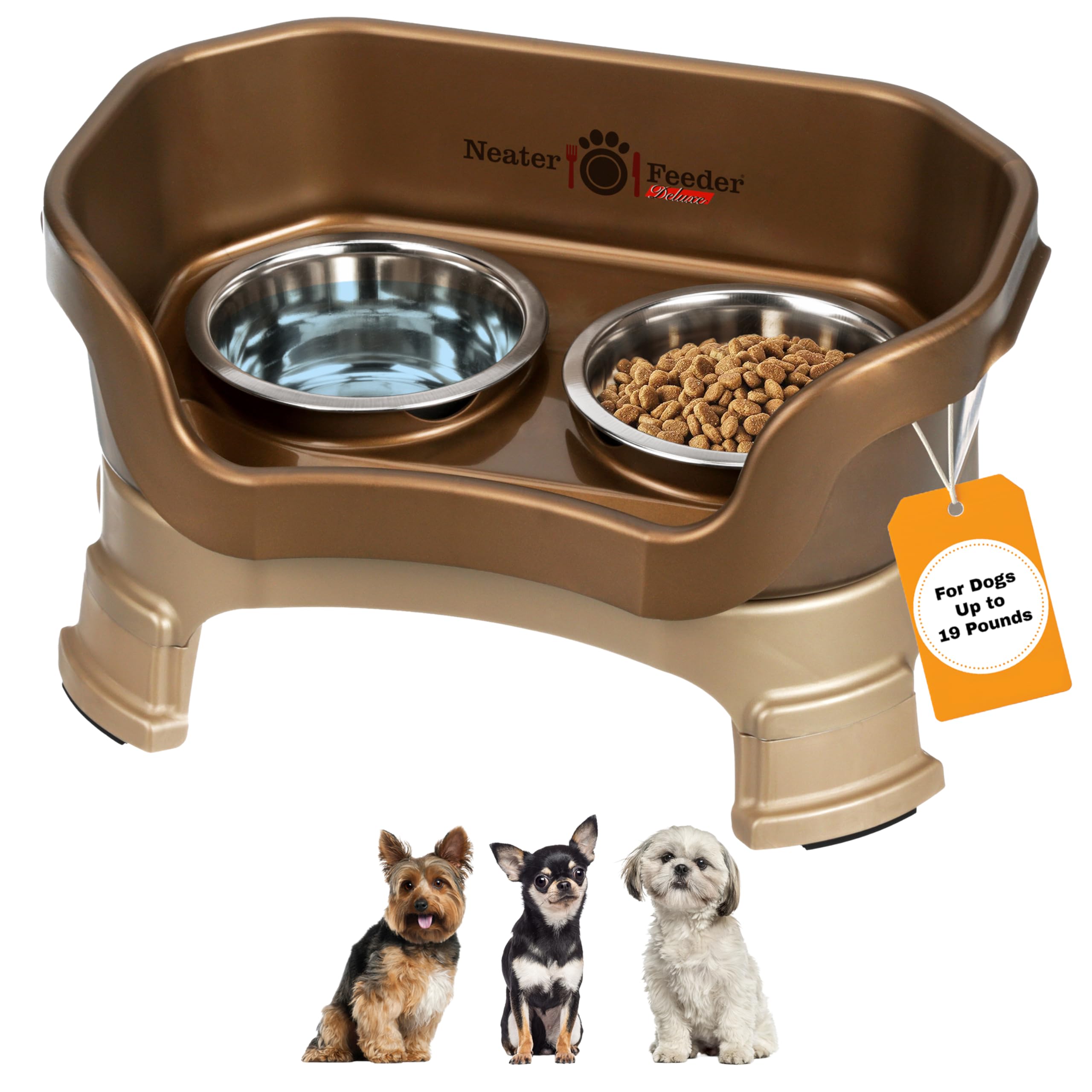 NEATER PET BRANDS Deluxe With Leg Extensions Small Bronze