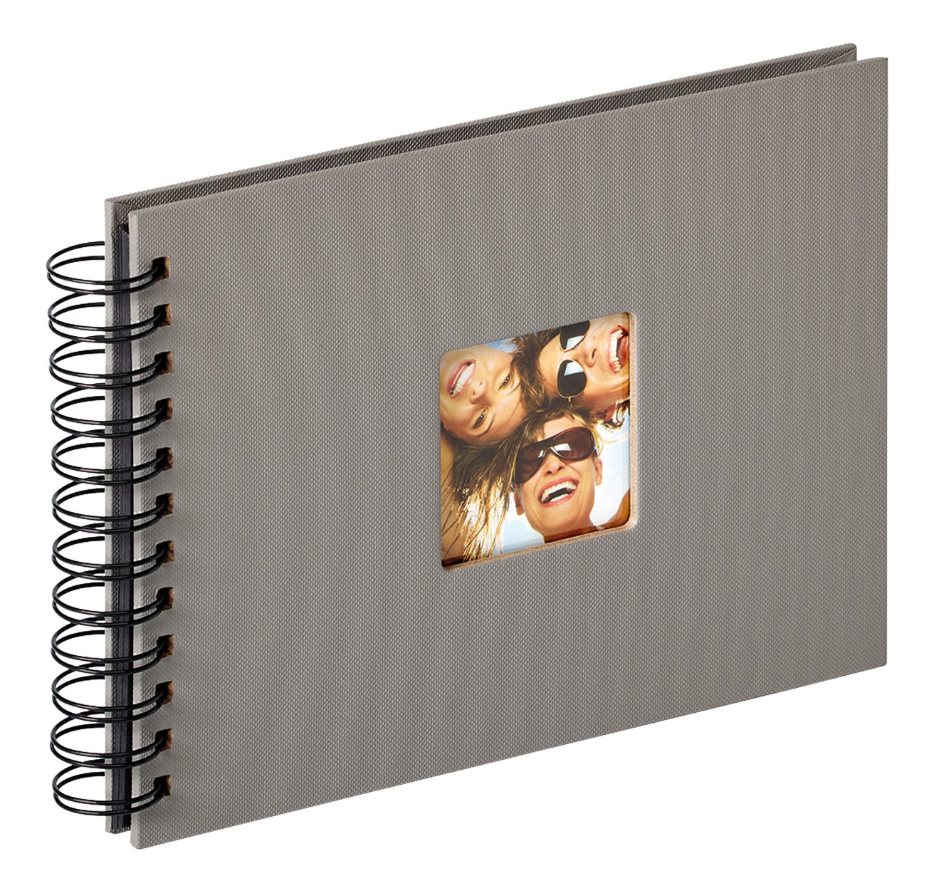 walther design SA-109-X Photo album Fun, 23x17 cm, grey
