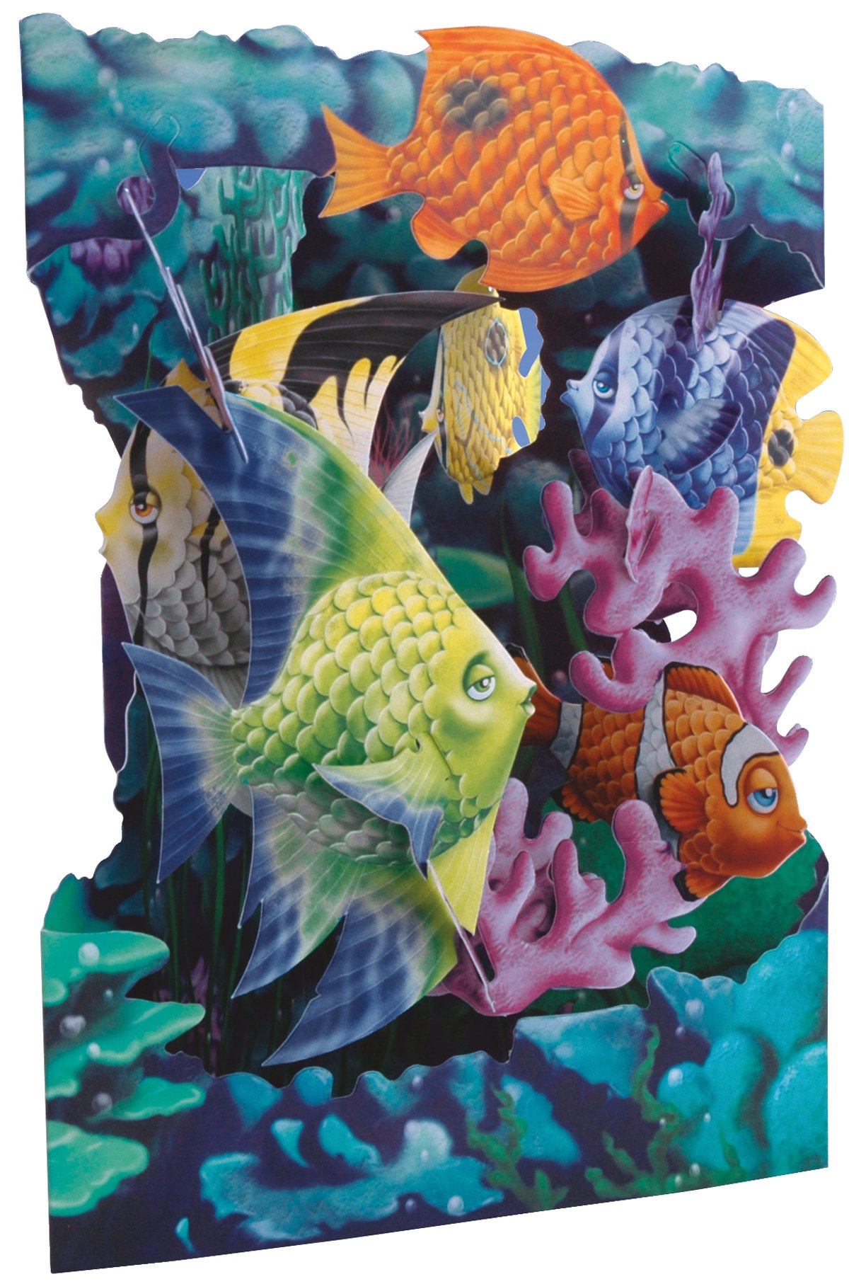 Santoro Interactive 3D Swing Card, Airplane Greeting Card