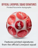 Hy-Pro Liverpool Official Licensed Size 5 Signature Football with Metallic view 4