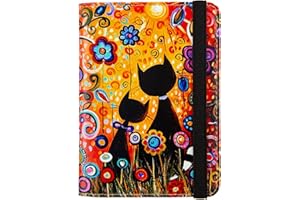 AIRMORS Pink Passport Holder,Cute Passport Cover,Travel Wallet with Credit Card Slots Rfid passport Wallet Waterproof Documents Organizer Women Men (Cute Cat)