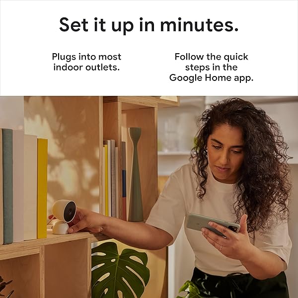 GOOGLE NEST SECURITY CAM (WIRED) – 2ND GENERATION – FOG, 1080P, MOTION ONLY