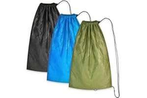 3 Pack Mesh Dive Bag, 17" x 28" Oversized Quick Dry Diving Mesh Bags, Scuba Bag & Snorkel Backpack for Diving, Snorkeling, Sp