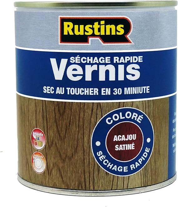 Quick Dry Varnish Satin Mahogany 500ml Amazon.co.uk DIY & Tools