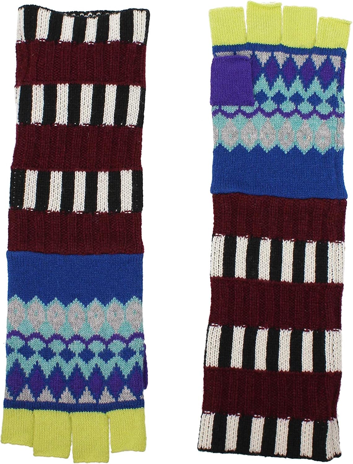 burberry fingerless gloves