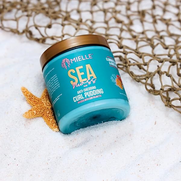 MIELLE ORGANICS SEA MOSS ANTI-SHEDDING CURL PUDDING