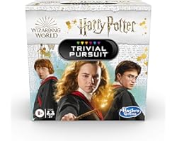 Hasbro Gaming Trivial Pursuit: Wizarding World Harry Potter Edition Compact Trivia Game for 2 or More Players, 600 Trivia Que