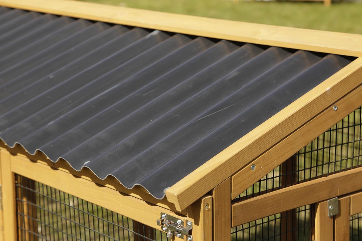 Kerbl Freilaufgehege Appartement Pro Mit Kunststoffdach Und