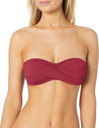 la blanca bandeau bikini top