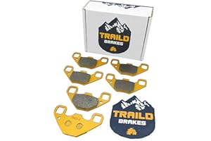 Traild Polaris RZR 170 2009-2016 Ceramic Brake Pad Set Front & Rear