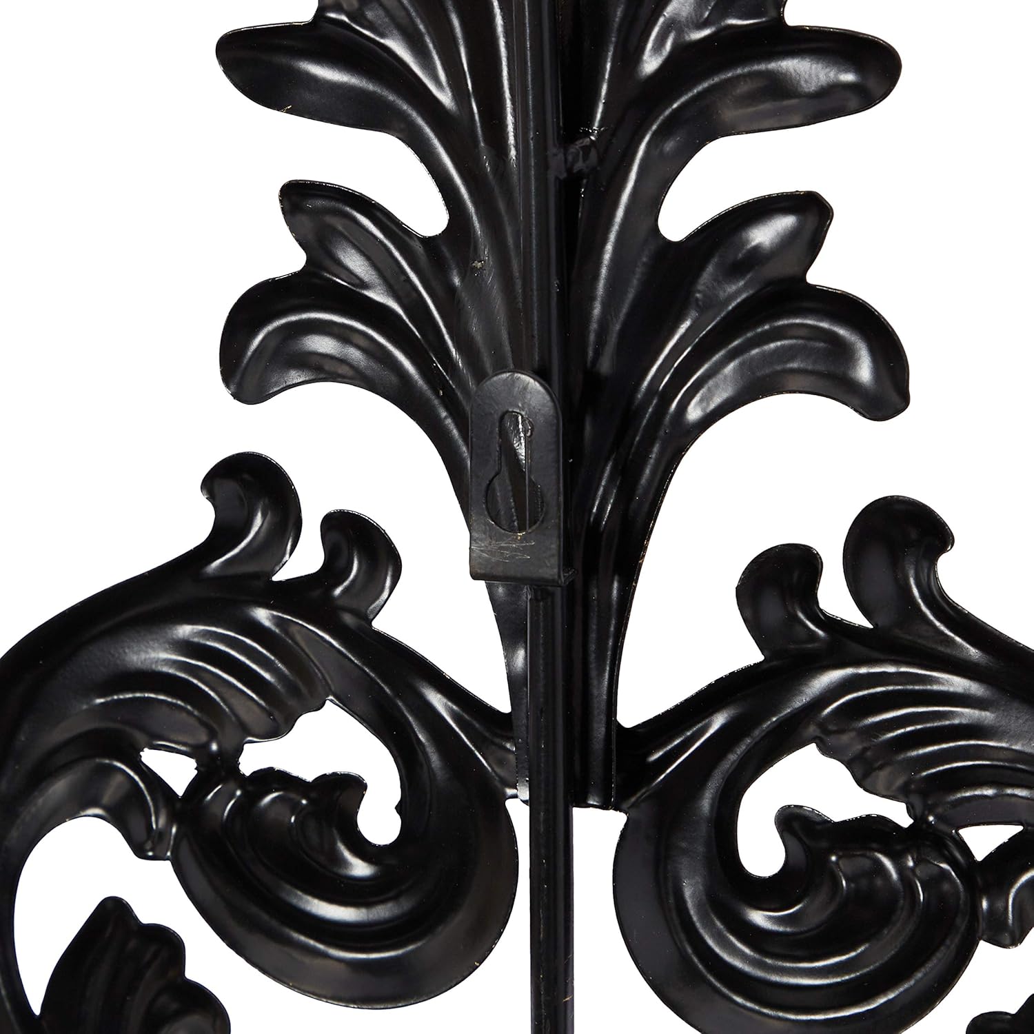 Deco 79 Victorian-Style Metal and Glass Ornate Candle Sconce, 31" H x 10" L, Textured Bronze Finish: Home & Kitchen