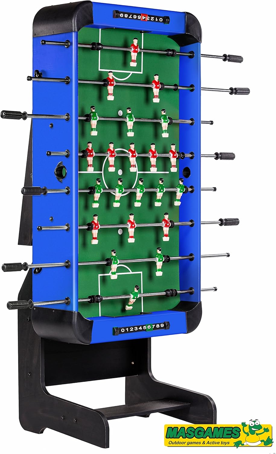 FUTBOLÍN PLEGABLE CITY BLUE: Amazon.es: Hogar