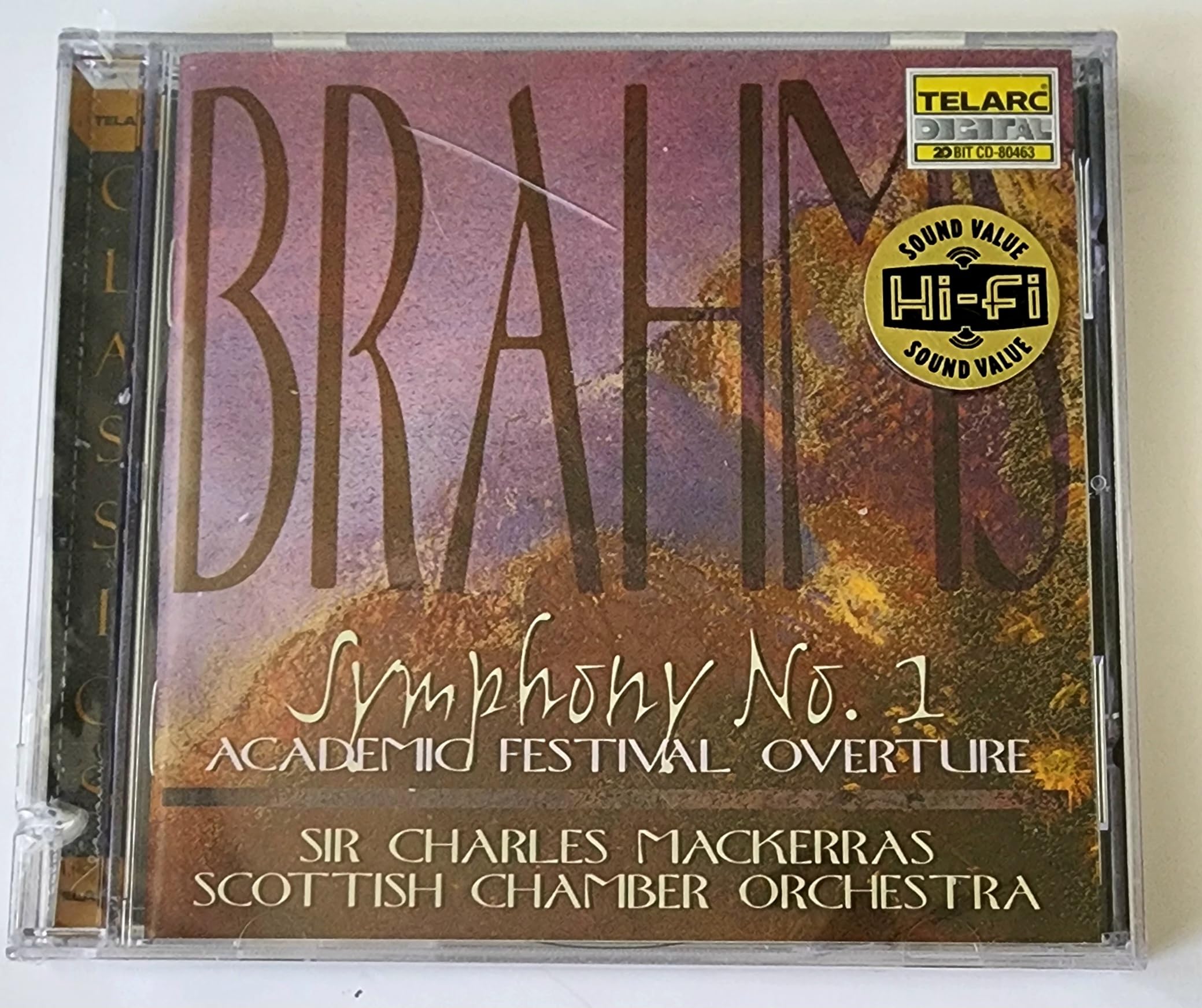 Brahms: Symphony No 1; Academic Festival Overture