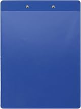Exacompta 19292E Clip-Board with Pocket 23x32cm A4 Blue Balacron view 3