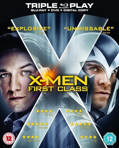 #8 — X-Men: First Class - Triple Play (Blu-ray + DVD + Digital Copy)