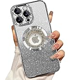 Iphone 16 Case BERFY Magnetic For IPhone 16 Pro Max Case, Compatible With  MagSafe, With Privacy Screen Protector, [Upgraded Camera Protection],  2-Layer Bumper Full Body Shockproof Phone Case 6.9", Desert Brown MagSafe