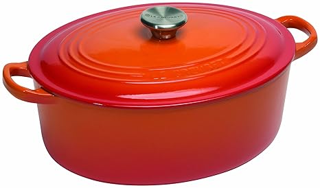 Le Creuset - Cocotte oval 6,3 litros, 31 centímetros: Amazon.es: Hogar