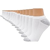 Hanes Women's Cool Comfort No-Show Socks, Moisture-Wicking Socks, 14-Pack