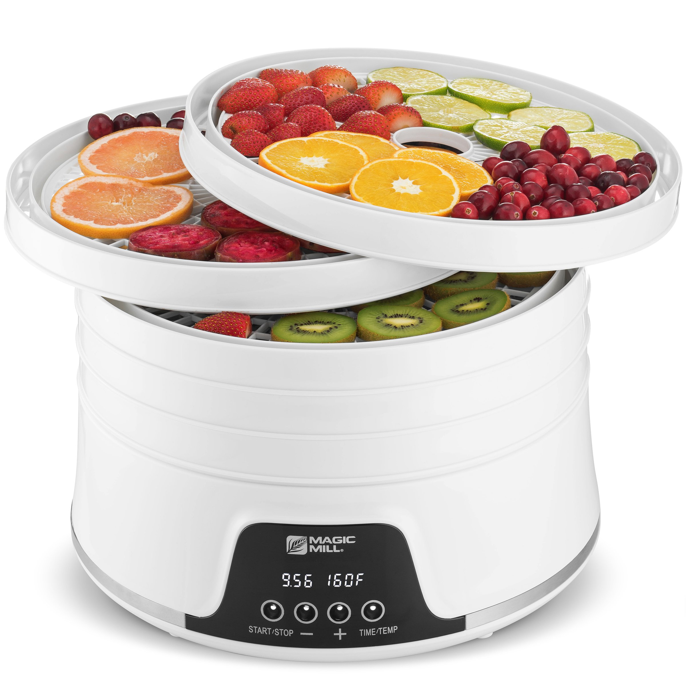 Magic Mill Food Dehydrator Machine with Five Tray Drying System BPA