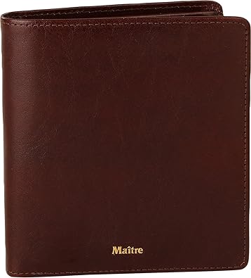 Maitre F3 Guntram BillFold H2F, Nero, 10,8X8,5X2,5, Classico
