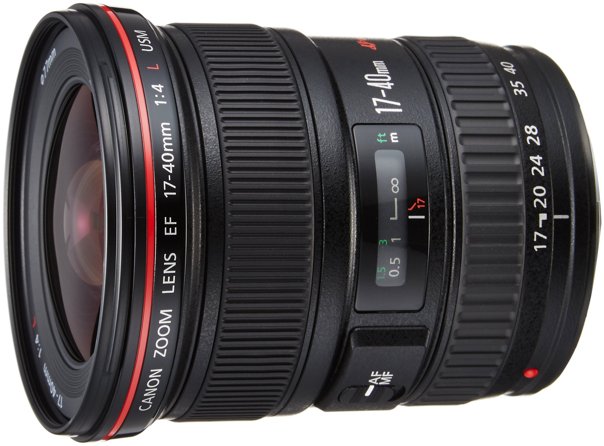 Canon EF 17-40 mm f/4.0 L USM Ultra-Wide Angle Canon EF Zoom Lens - Black