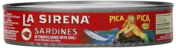 LA SIRENA SARDINES PICA PICA IN OVAL CAN,...