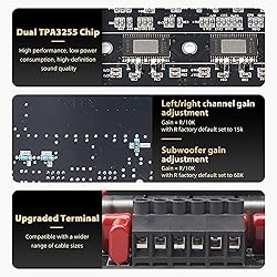 S600X-W Power Amplifier Board Bluetooth5.2 TPA3255