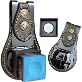 Tai ba cues Billiards Pool cue Magnet Chalk Holders - Square case Included, Billiard cue Accessories