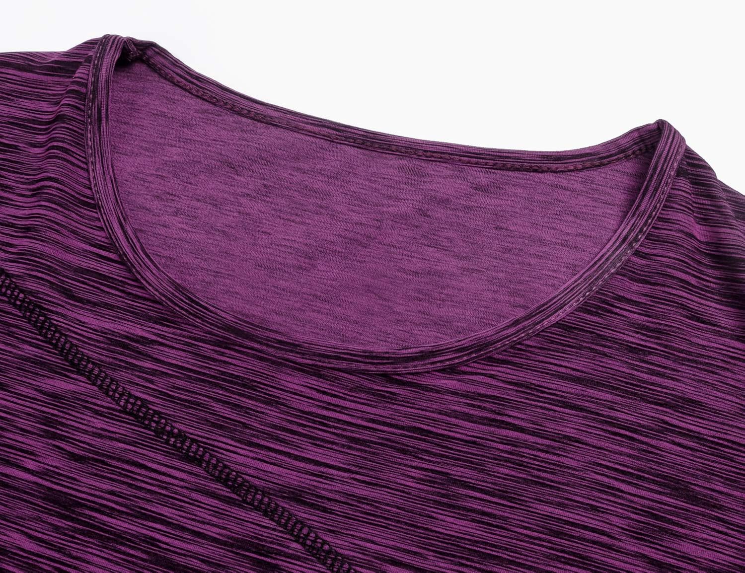 Cucuchy Womens Yoga Workout Tops Short Sleeve Crew Neck Casual Fitness Shirts at  Women’s Clothing store