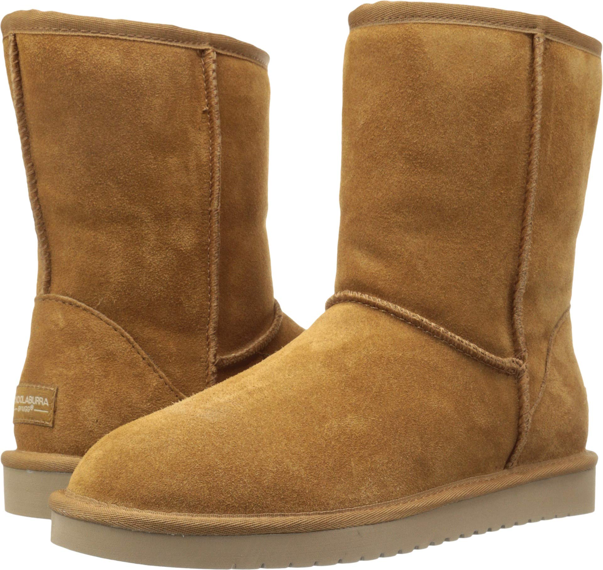 Koolaburra by UGG Koola Bota corta de moda para mujer, Castaño, 11 M US