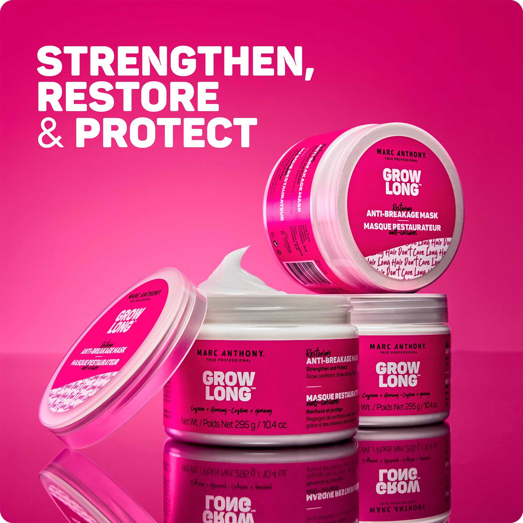 Marc Anthony Hair Mask - Repairs, Strengthens & Maintains Bonds within Hair - Eliminates Frizz, Flyaways & Reduce Breakage - Dry & Damaged Hair Professional Treatment