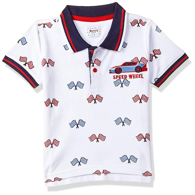 Donuts Baby Boys Plain Regular fit T-Shirt